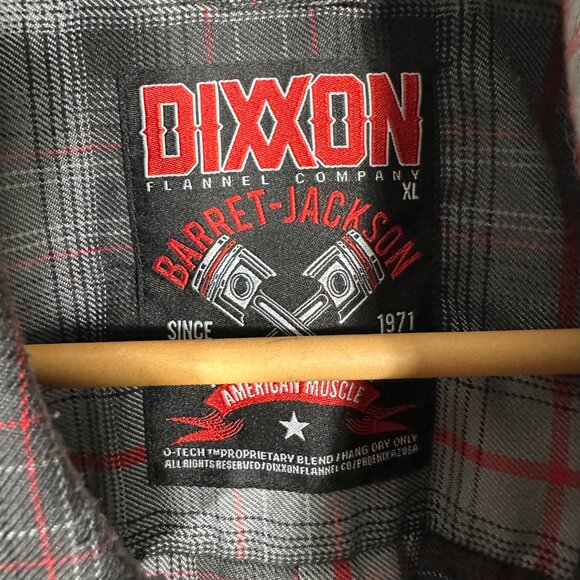 DIXXON Flannel Co Barrett Jackson Flannel Shirt Size XL - Picture 3 of 9